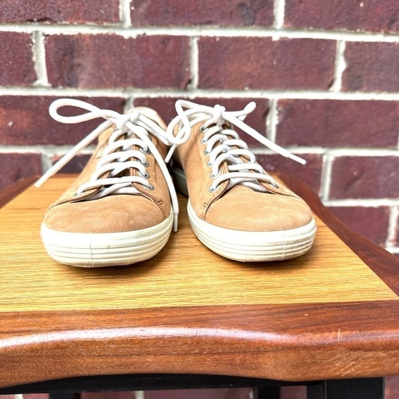 Ecco leather sneakers Extra Width - Picture 3 of 10